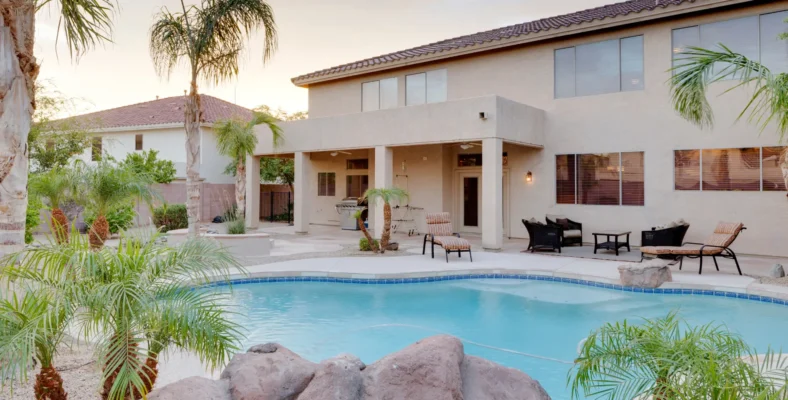 luxy home with drip irrigation in scottsdale AZ